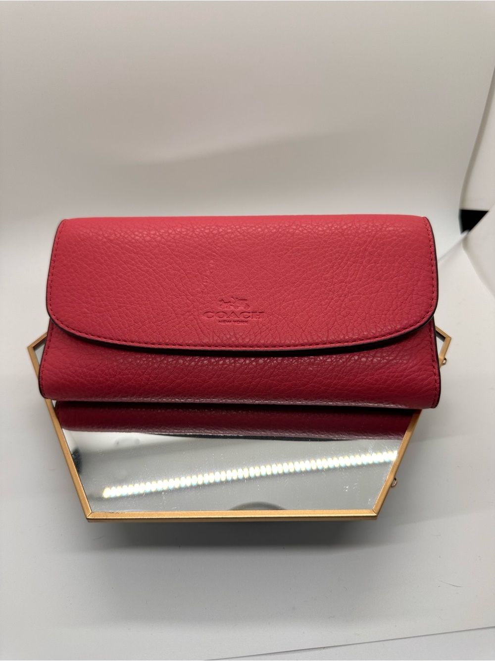 Coach Pebbled Leather Wallet and Checkbook New without tags. Never used. - Picture 2 of 9